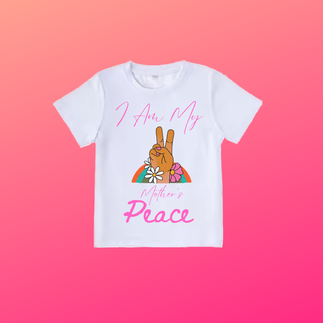 I AM MY MOTHERS PEACE TEE (YOUTH)